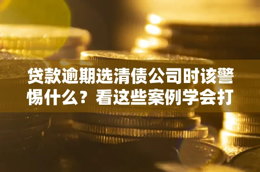济南贷款逾期选清债公司时该警惕什么？看这些案例学会打翻身仗
