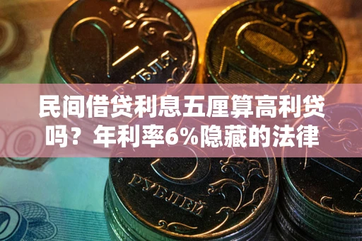 济南民间借贷利息五厘算高利贷吗？年利率6%隐藏的法律风险全解析